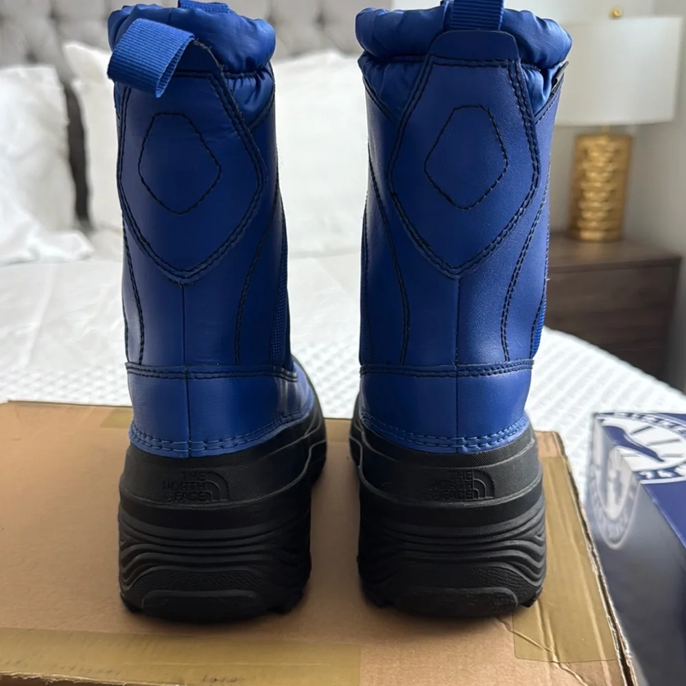 The North Face Kids' Blue Waterproof Winter Boots